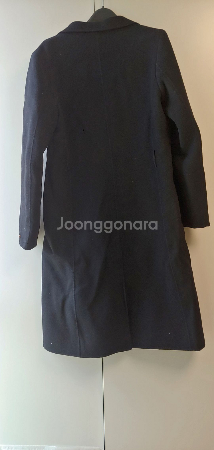 메이비 블랙 코트--1