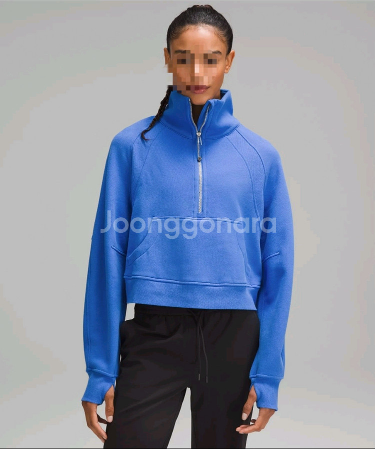 룰루레몬 스쿠바 오버사이즈드 퍼넬넥 LW3FJ6S XS--1