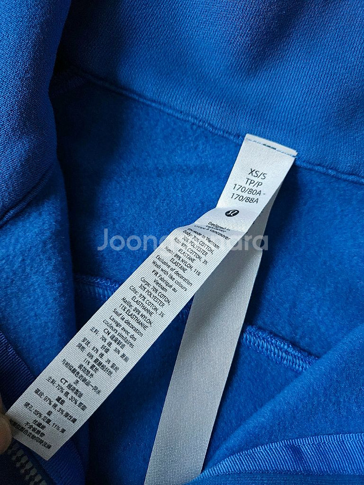 룰루레몬 스쿠바 오버사이즈드 퍼넬넥 LW3FJ6S XS--5