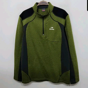 (L) 아이더 반집업 티셔츠 배색 아웃도어 등산복 긴팔티