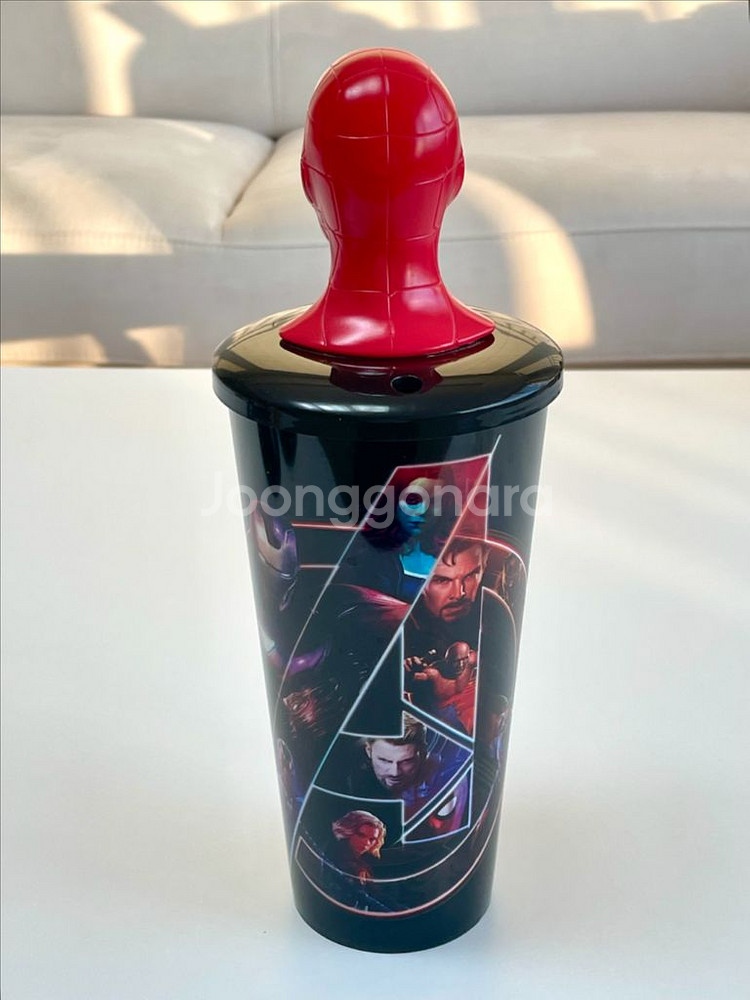 어벤져스 인피니티워 리유저블컵 스파이더맨 헐크--2