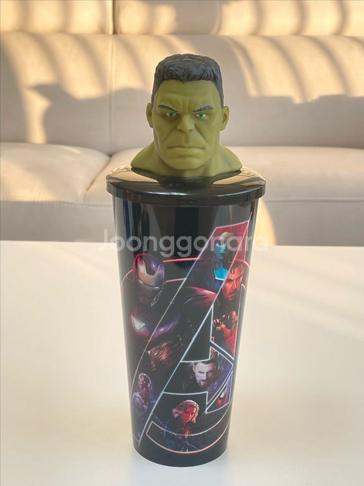 어벤져스 인피니티워 리유저블컵 스파이더맨 헐크--3