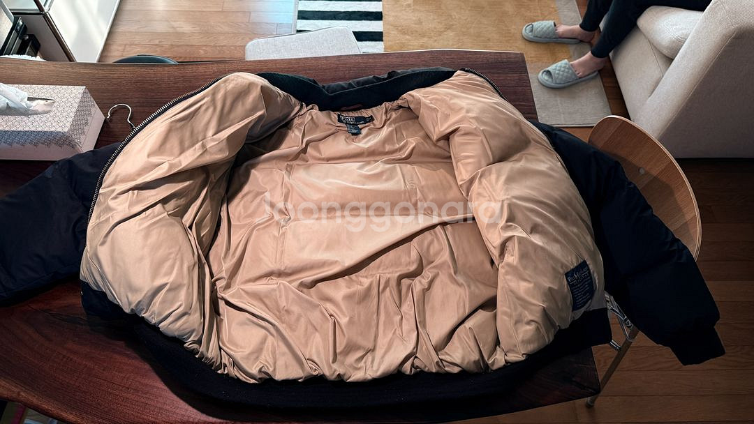 폴로 패딩 점퍼 M사이즈--5