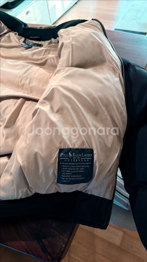 폴로 패딩 점퍼 M사이즈--4