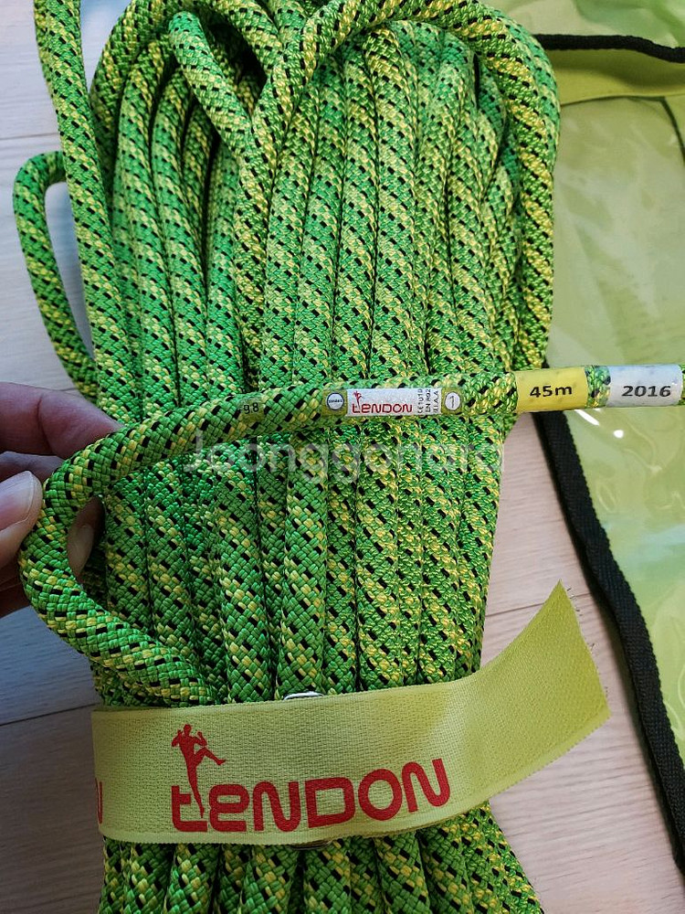 텐돈 클라이밍 로프 9.8mm 45m 싱글--1