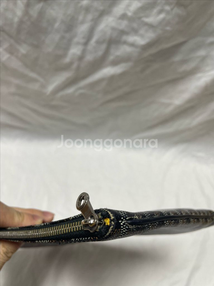 고야드 블랙 세나 클러치 MM--4