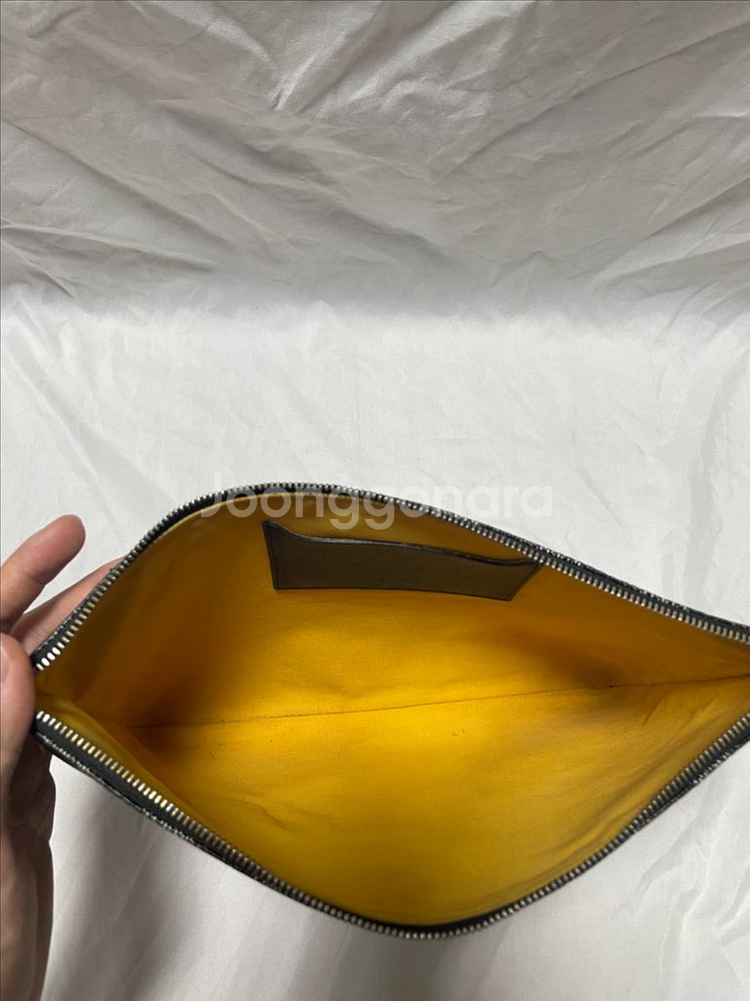 고야드 블랙 세나 클러치 MM--7