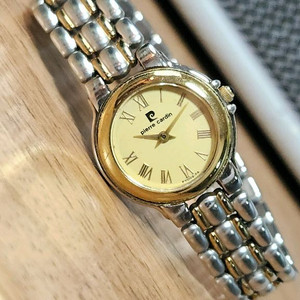 # 피에르 가르뎅 여성명품시계 골드 콤비 시계 급처