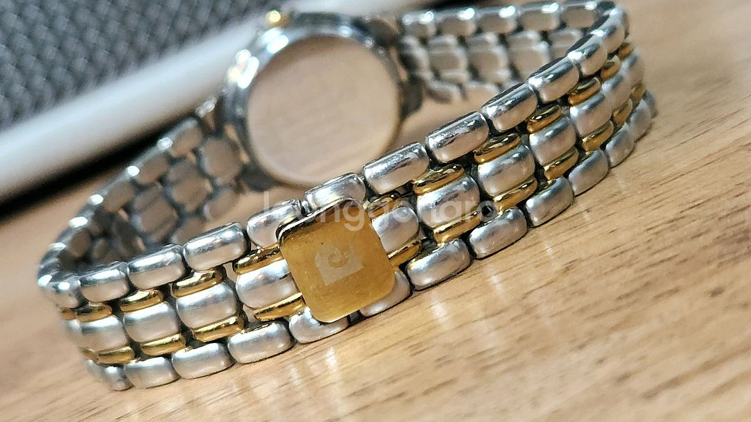 # 피에르 가르뎅 여성명품시계 골드 콤비 시계 급처--4