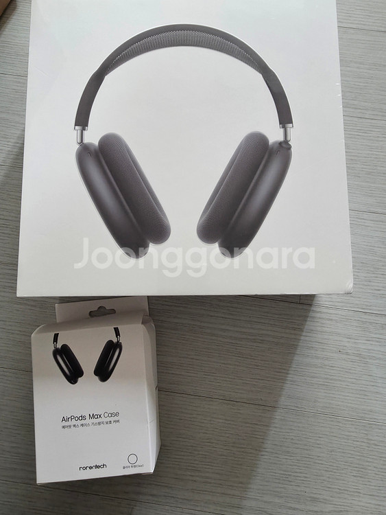에어팟맥스 미개봉 2세대 미드나이트 새상품--0
