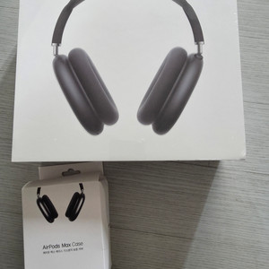 에어팟맥스 미개봉 2세대 미드나이트 새상품