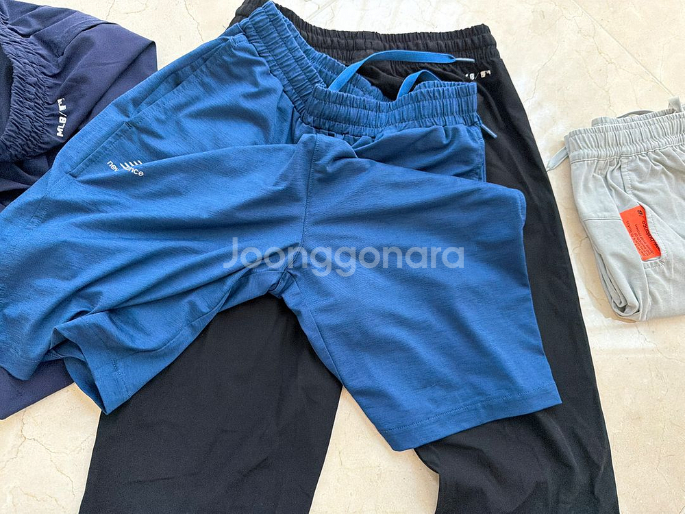 엠엘비 7부 145 두벌 뉴발 반바지 140 두벌--2