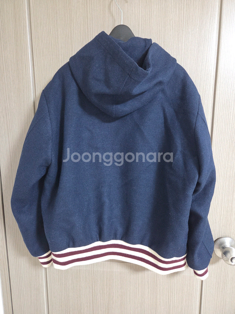 타임 울 핸드메이드 후드 블루종 랑방 마인 더캐시미어--4