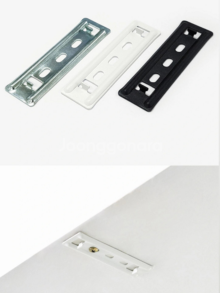 [아라크네] 2단 브라켓 화이트 95X28/4P--0