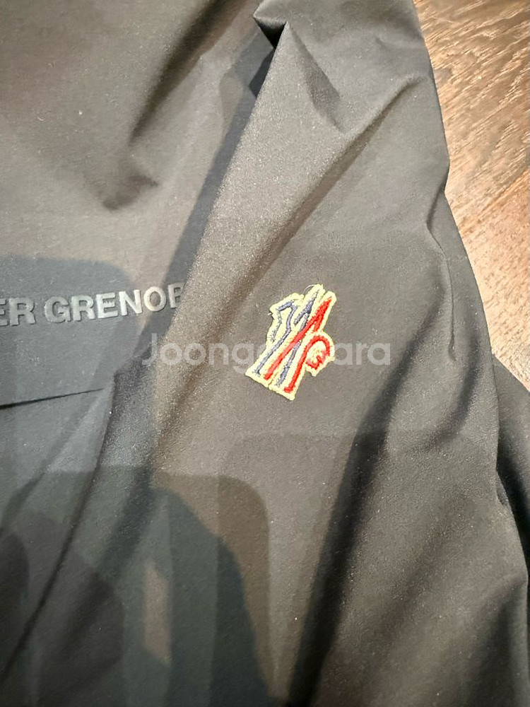 [2] 몽클레르 몽클레어 그레노블 남성 고어텍스 바람막이 블랙--2