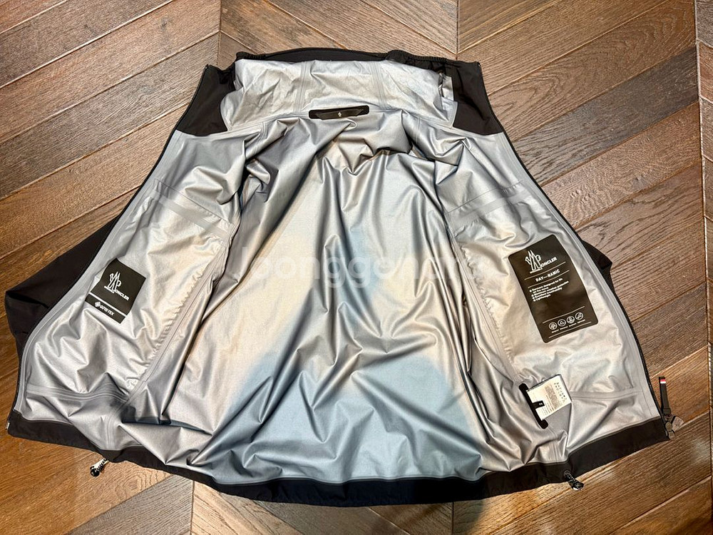 [2] 몽클레르 몽클레어 그레노블 남성 고어텍스 바람막이 블랙--6