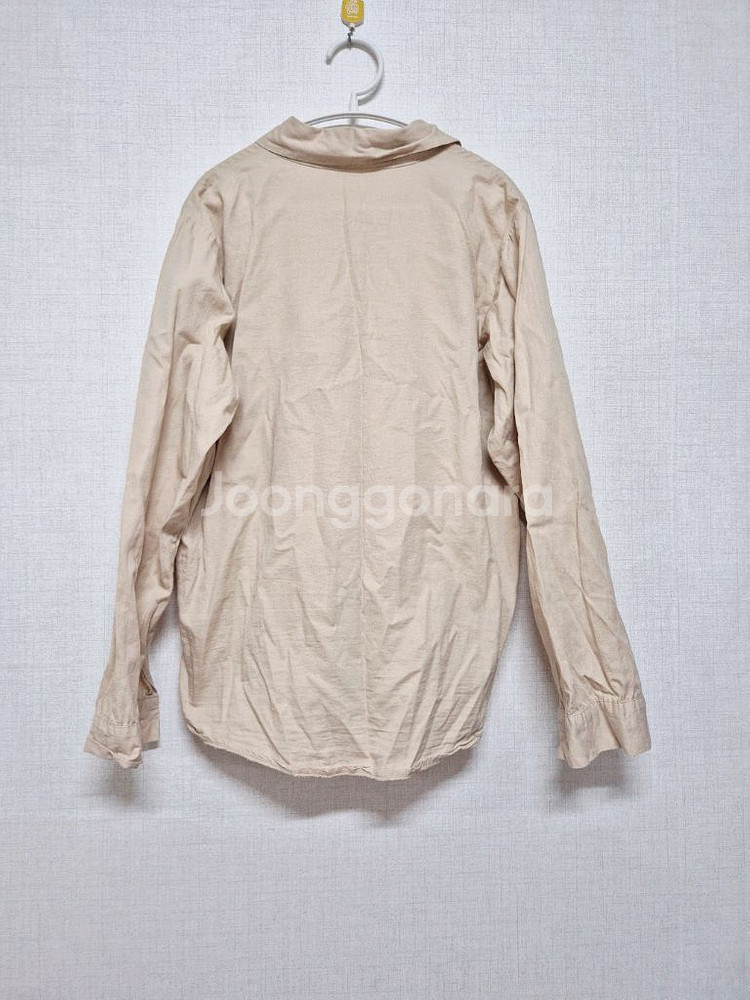 베이지 셔링 블라우스--1