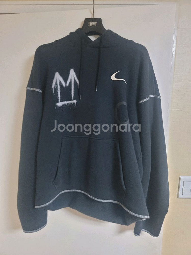 [L]나이키X오프화이트 후드티--0