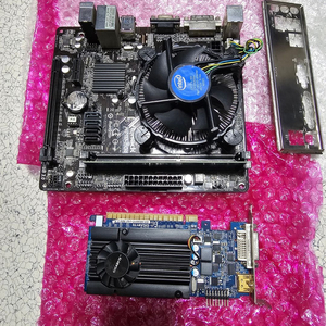 [일괄 판매] 인텔 4세대 G3260 CPU, RAM 4GB, ASRock H81M-DG4 메인보드