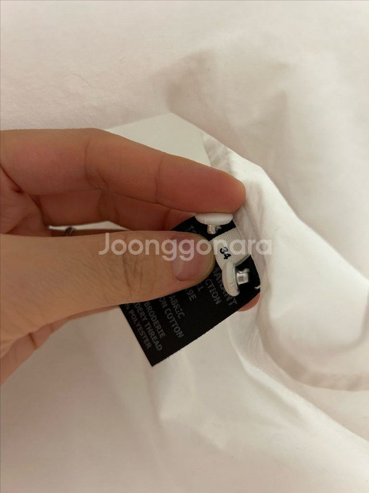 이자벨마랑 화이트 코튼 블라우스 34--3