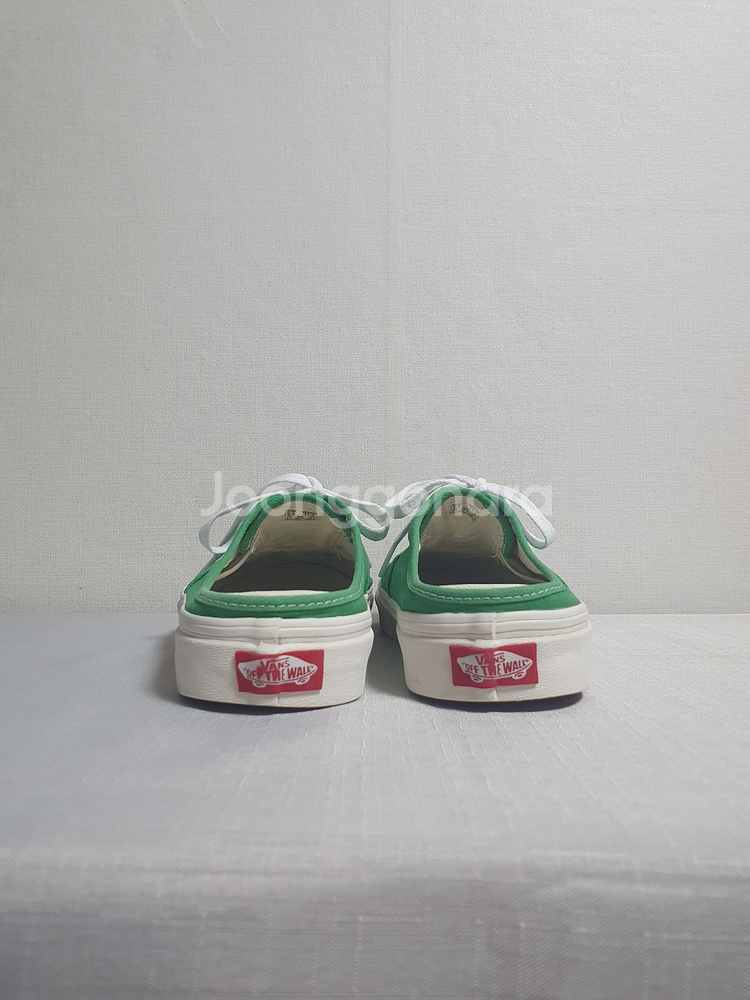 택포가 275mm 반스 뮬 어센틱 그린 스니커즈--2
