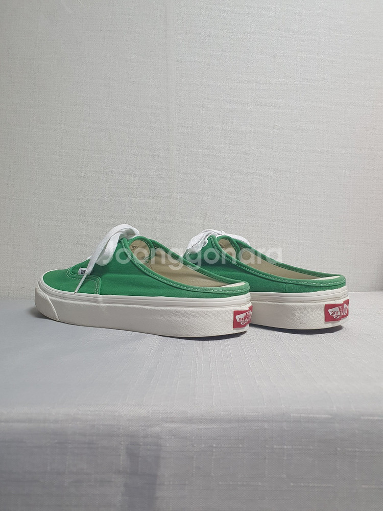 택포가 275mm 반스 뮬 어센틱 그린 스니커즈--5