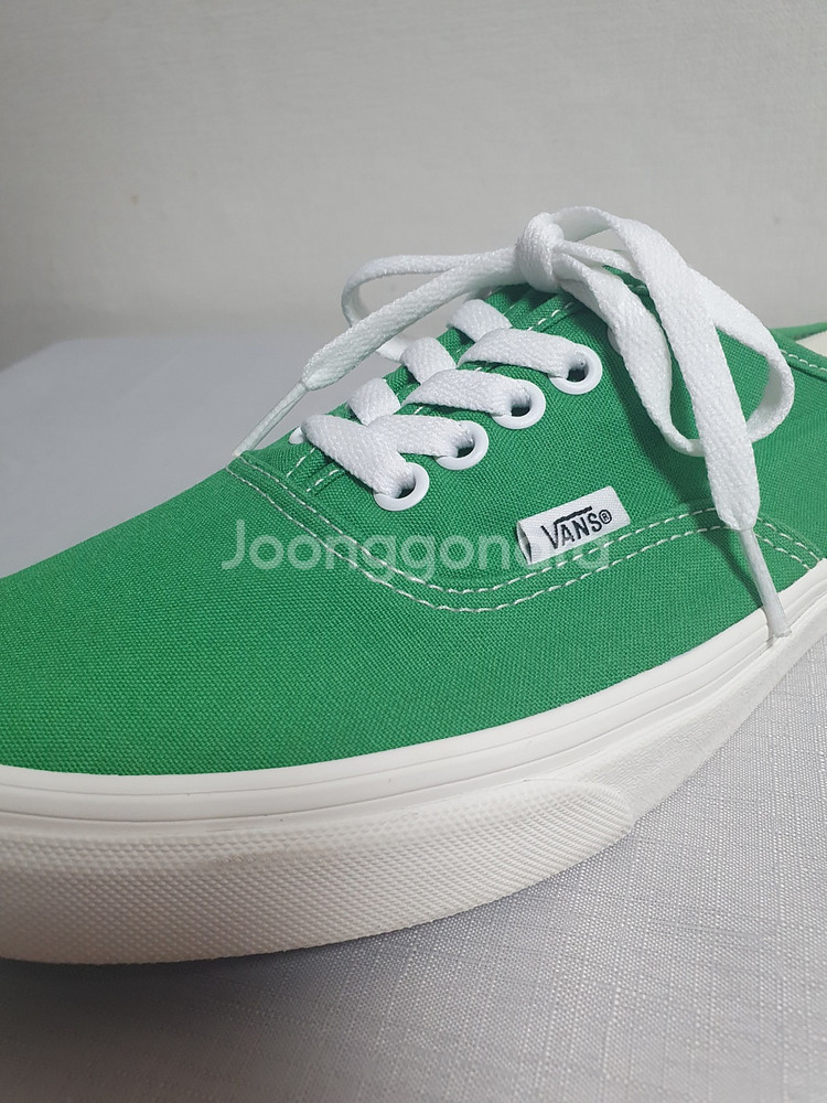 택포가 275mm 반스 뮬 어센틱 그린 스니커즈--6
