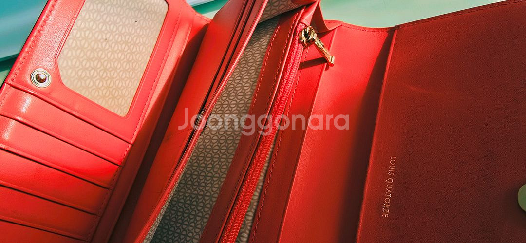 루이까또즈 블랙 여성 장지갑--4