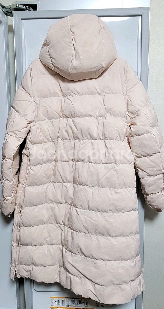 COS 코스 플라워다운 에코 패딩 코트 연핑크--3