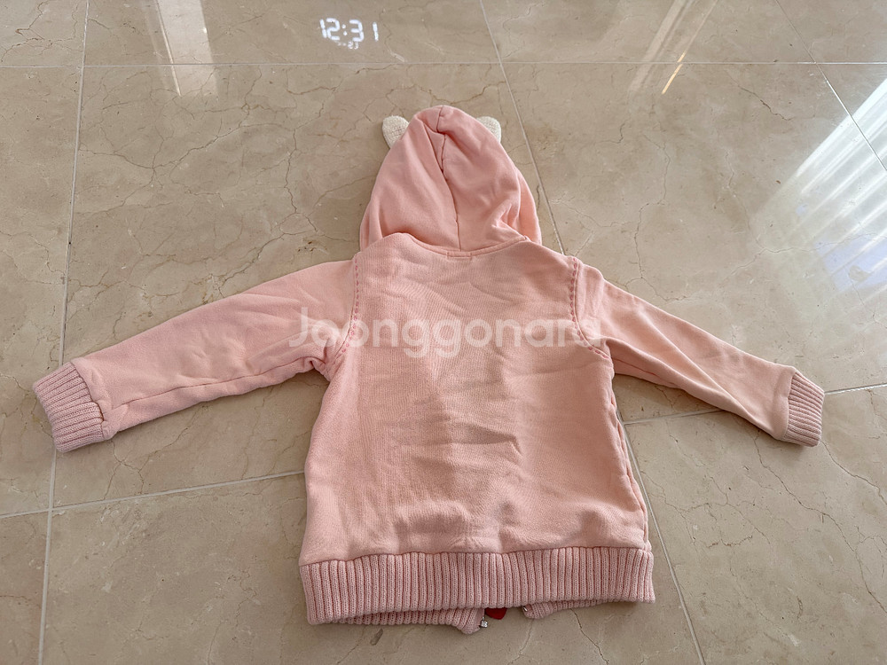 미키하우스 토끼 캐릭터 후드 집업--3