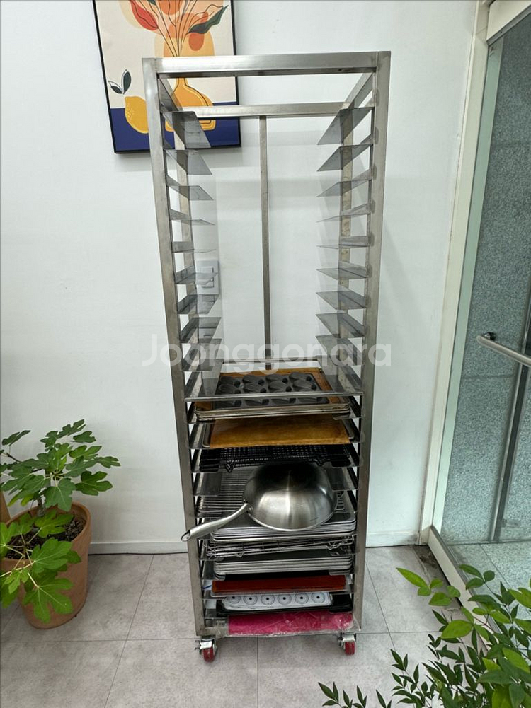 스메그/우녹스 겸용 스탠랙 오븐랙 20단 (실팬제품)--0