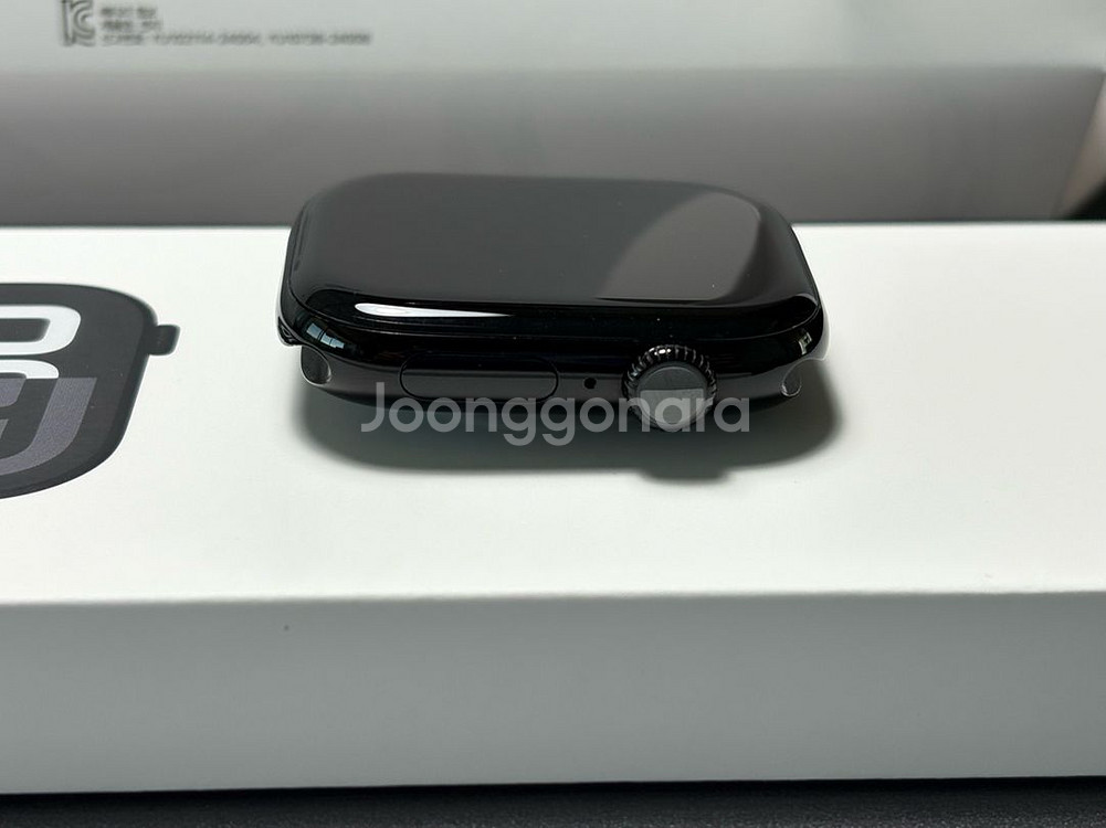 애플워치10 GPS 46mm 제트블랙 + 슬레이트 밀레니즈루프 + 애케플--5