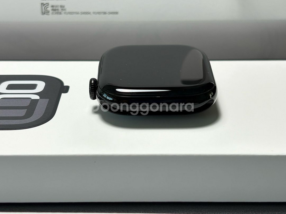 애플워치10 GPS 46mm 제트블랙 + 슬레이트 밀레니즈루프 + 애케플--6