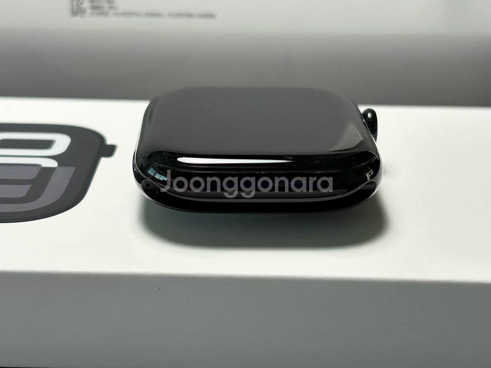 애플워치10 GPS 46mm 제트블랙 + 슬레이트 밀레니즈루프 + 애케플--8