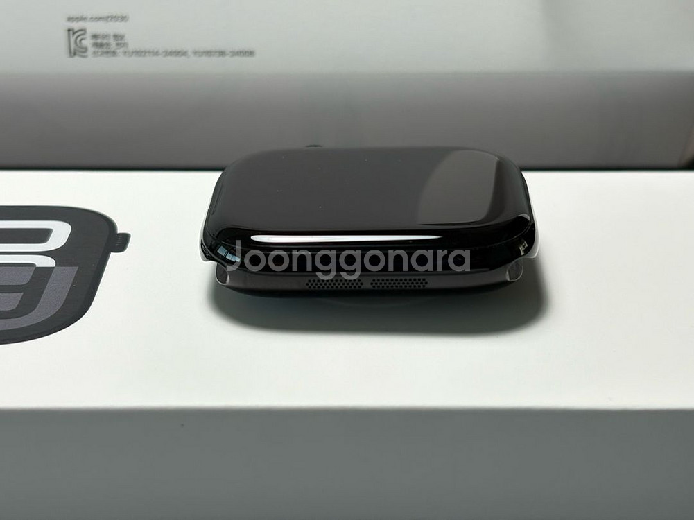 애플워치10 GPS 46mm 제트블랙 + 슬레이트 밀레니즈루프 + 애케플--7