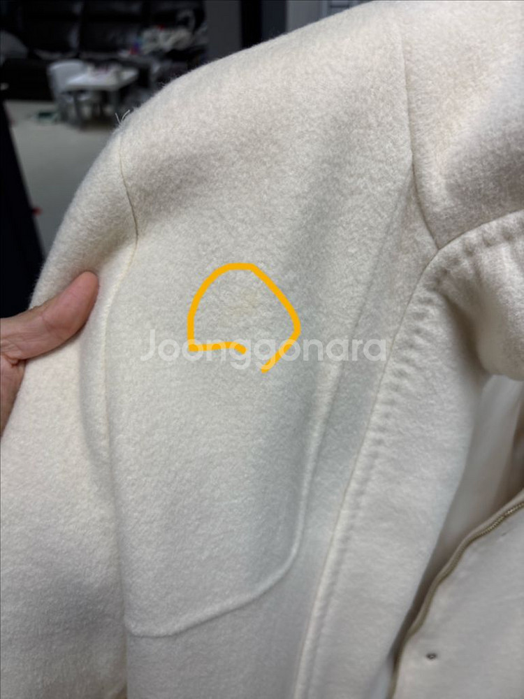 한섬 타임 핸드메이드 울코트 55--6