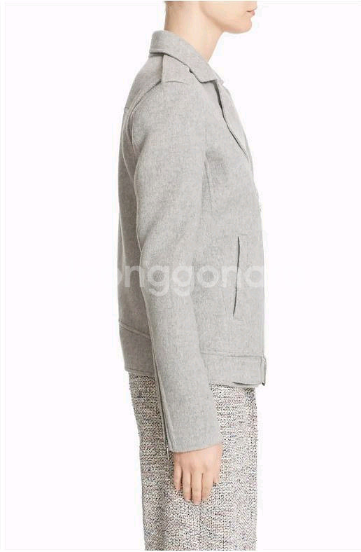 THEORY 띠어리 울캐시미어 모토 자켓--2