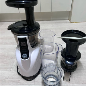 엔유씨 원액기 녹즙기 착즙기 GJ-110S 화이트 상태 좋음