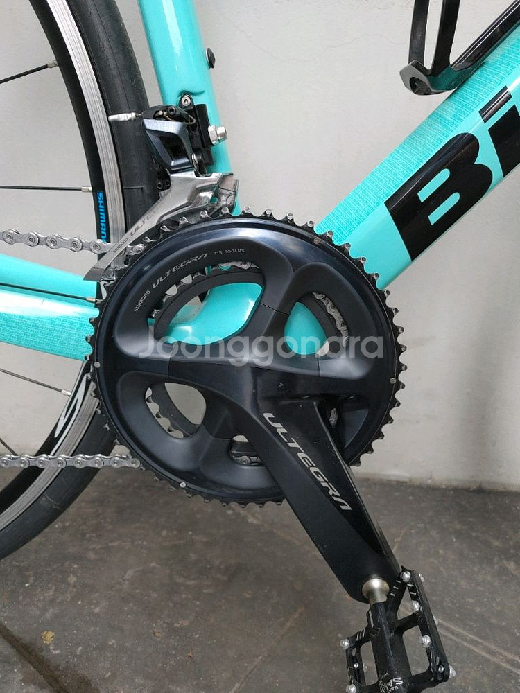 상태A급 23년 비앙키 스프린트 시마노 울테그라 카본 로드자전거 53사이즈 팔아요.--3