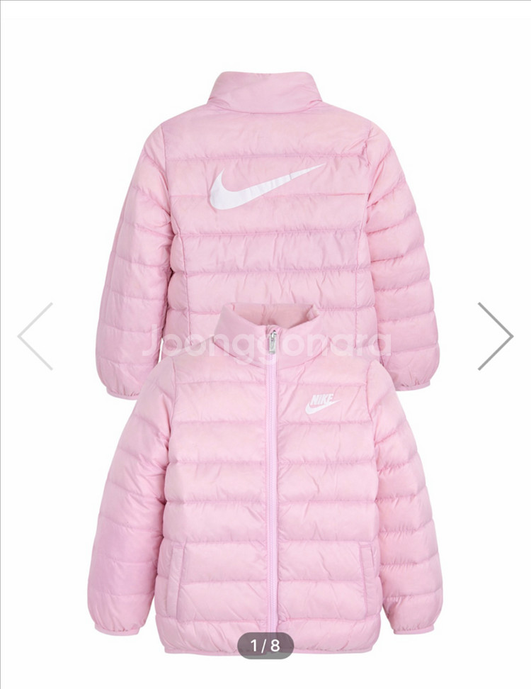나이키 키즈 경량 패딩점퍼 120--0