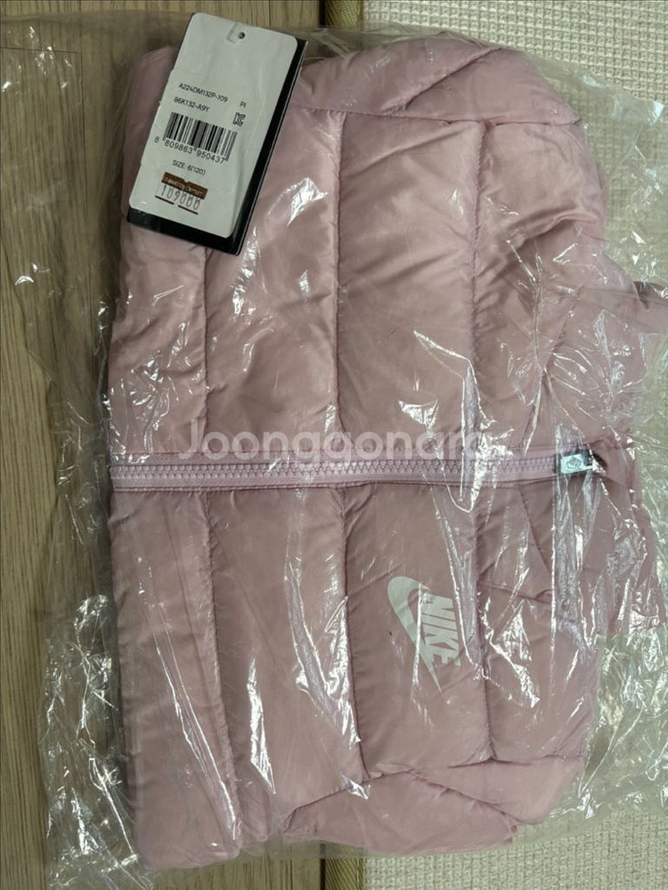 나이키 키즈 경량 패딩점퍼 120--1