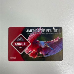 미국 국립공원 애뉴얼 패스(26년 3월, 서명x)