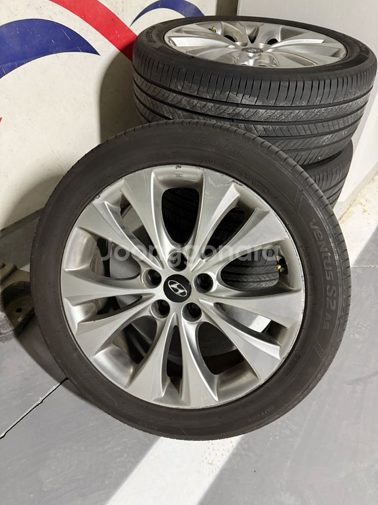 그랜저 hg18인치 순정 휠타이어 세트--1