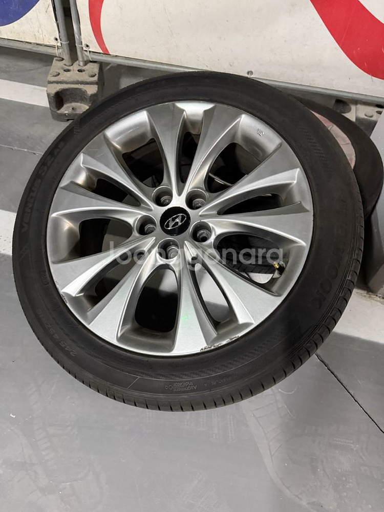 그랜저 hg18인치 순정 휠타이어 세트--3