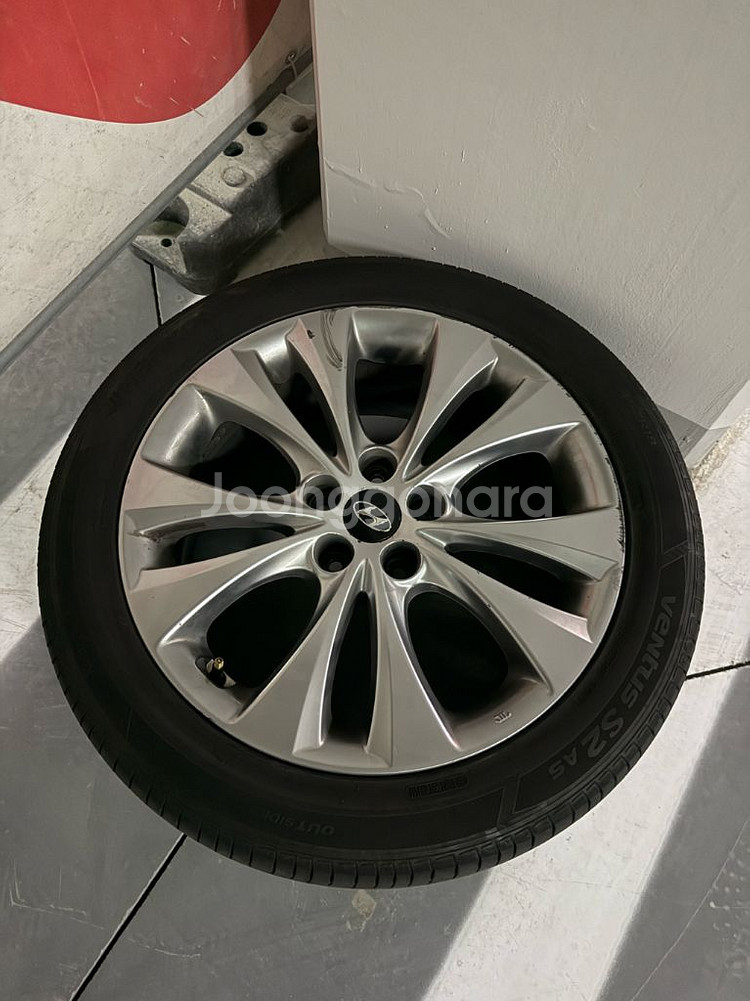 그랜저 hg18인치 순정 휠타이어 세트--4