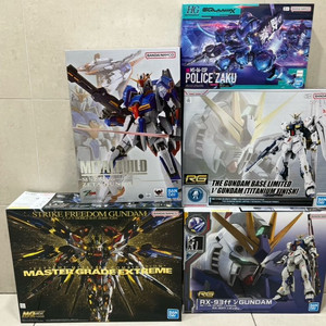 MGEX 스트라이크 프리덤 RG 후쿠오카 뉴건담 HG 군경자쿠 미개봉 미조립 새상품