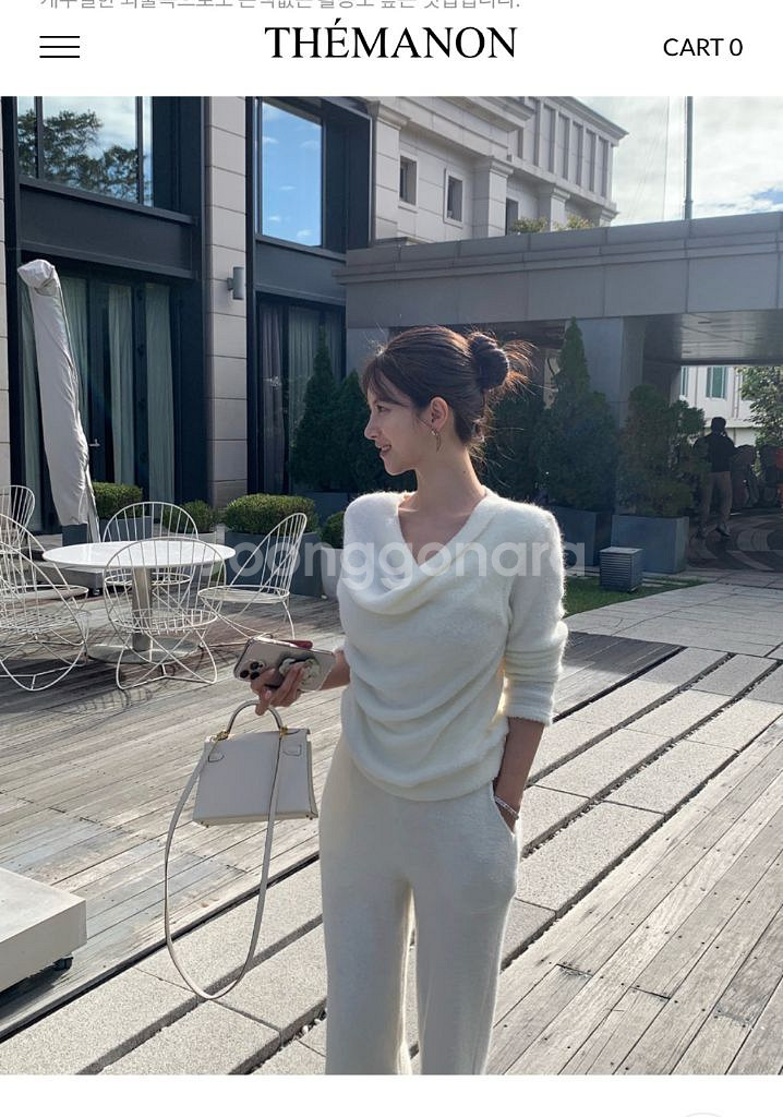 더마농 셋업 아이보리--0