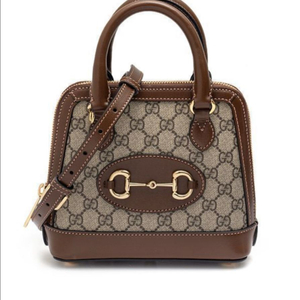 (쿨거시 130)구찌 1955 홀스빗 미니 탑 핸들백