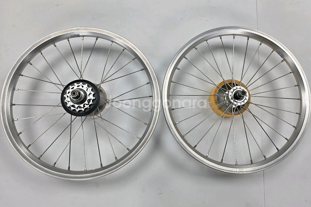 브롬톤 2단휠셋--0