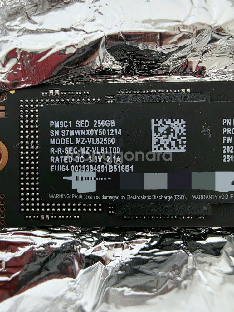 삼성 M.2 pm9c1 256gb 3개 택포 팝니다.--0